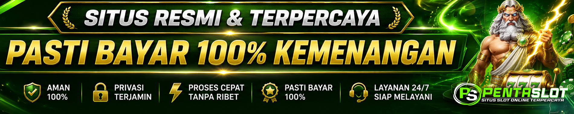 SITUS RESMI & TERPERCAYA PENTASLOT